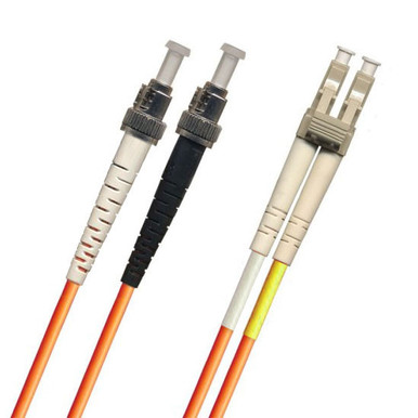 TAA Compliant Fiber Patch Cable ST-LC UPC MM OM1 | CablesPlusUSA
