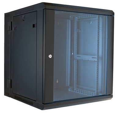 Video Mount Products - 15RU Hinged Wall Equipment Rack