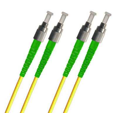 FC/APC Fiber Patch Cable SM 9/125 OS2 Duplex | Shop | Cables Plus USA