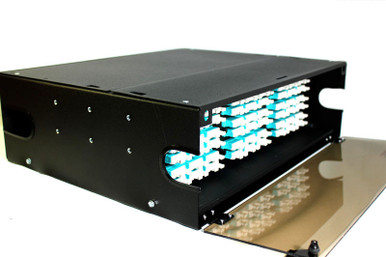 Fiber Enclosure, Rack Mount, 9 Panel, 3U | Cables Plus USA