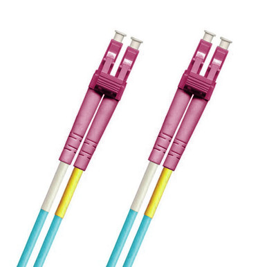 TAA Compliant Fiber Patch Cable LC-LC MM 50/125 OM4 | CablesPlusUSA
