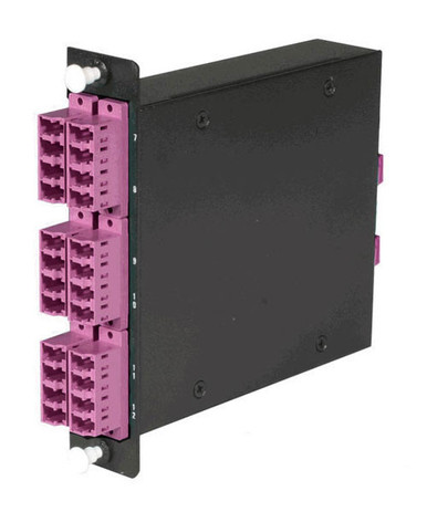 MTP Cassette 24 Fiber LC to Male MTP OM4 | Cables Plus USA