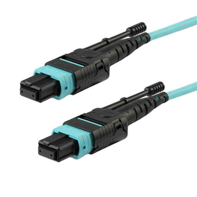 HD8² Patch Cable, MTP® Elite/APC Connector w/Pull Tab, OM3 MM