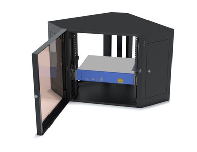 12U Corner Wall Mount Cabinet - Kendall Howard