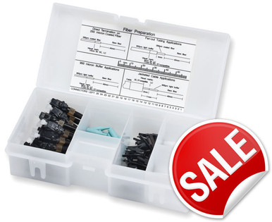 Corning UniCam® - LC Male, MM, OM2, 25pc | Cables Plus USA