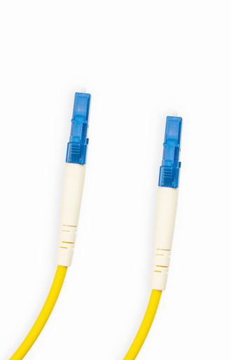 Fiber Patch Cable, Simplex, LC/PC - LC/PC, Yellow Jacket, 3M