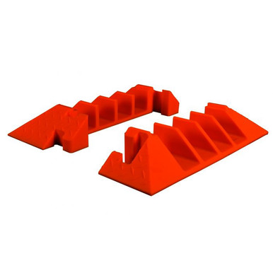 Linebacker® End Caps for 4-Channel Cable Protector | Shop
