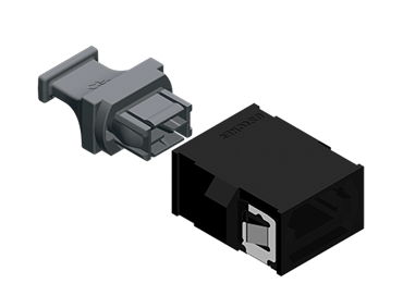 MTP-16™ Adapter Standard Footprint, Reduced Flanged | Cables Plus USA