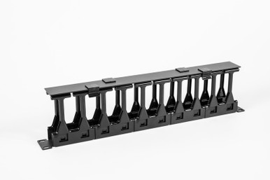Horizontal Finger Duct Cable Manager - 1 RMS , 19 Inch