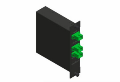 LGX Cassette 1x2 PLC Fiber Optic Splitter (SM) | Cables Plus USA