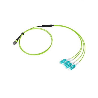 Breakout Cable, MTP® Elite/UPC to LC Ezconn Uniboot, OM5 MM, 8 Fiber