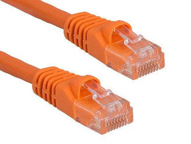 Cat6 Snagless Ethernet Cable - Orange Jacket | Cables Plus USA