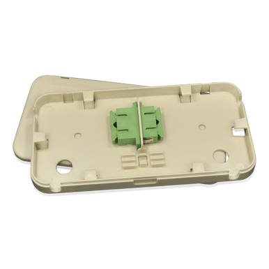 Wall Plate - 2 Fiber Spice | Shop | Cables Plus USA