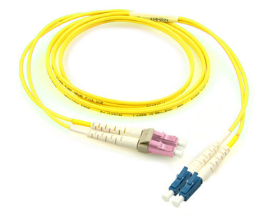 Patch Cable, Senko Keyed LC - Standard LC, SM, OS2, Riser
