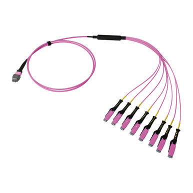16 Fiber Breakout Cable, MTP® Elite/APC to MDC, OM4, MM | Shop