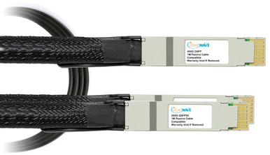 400GBASE OSFP to 2x 200G QSFP56 Passive DAC Breakout Cable