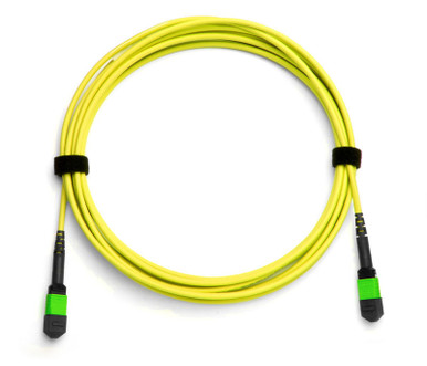 QSFP to SFP+ Fiber Cable, MTP 12/APC (F) - MTP 12/APC(F), 8Fiber, OFNP
