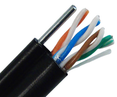 Commodity Cables - Cat5E Direct Burial, Aerial, UTP, 1000 Ft