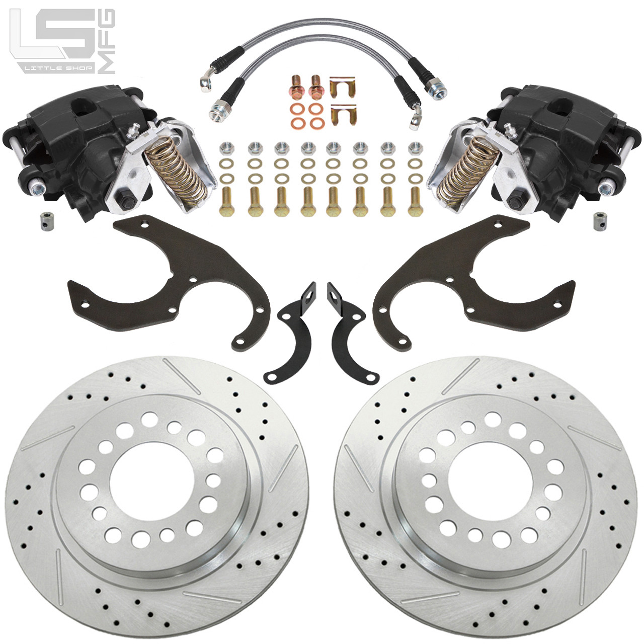 Ford 7.5 & 8.8 Explorer Rear Disc Brakes Little Shop Mfg
