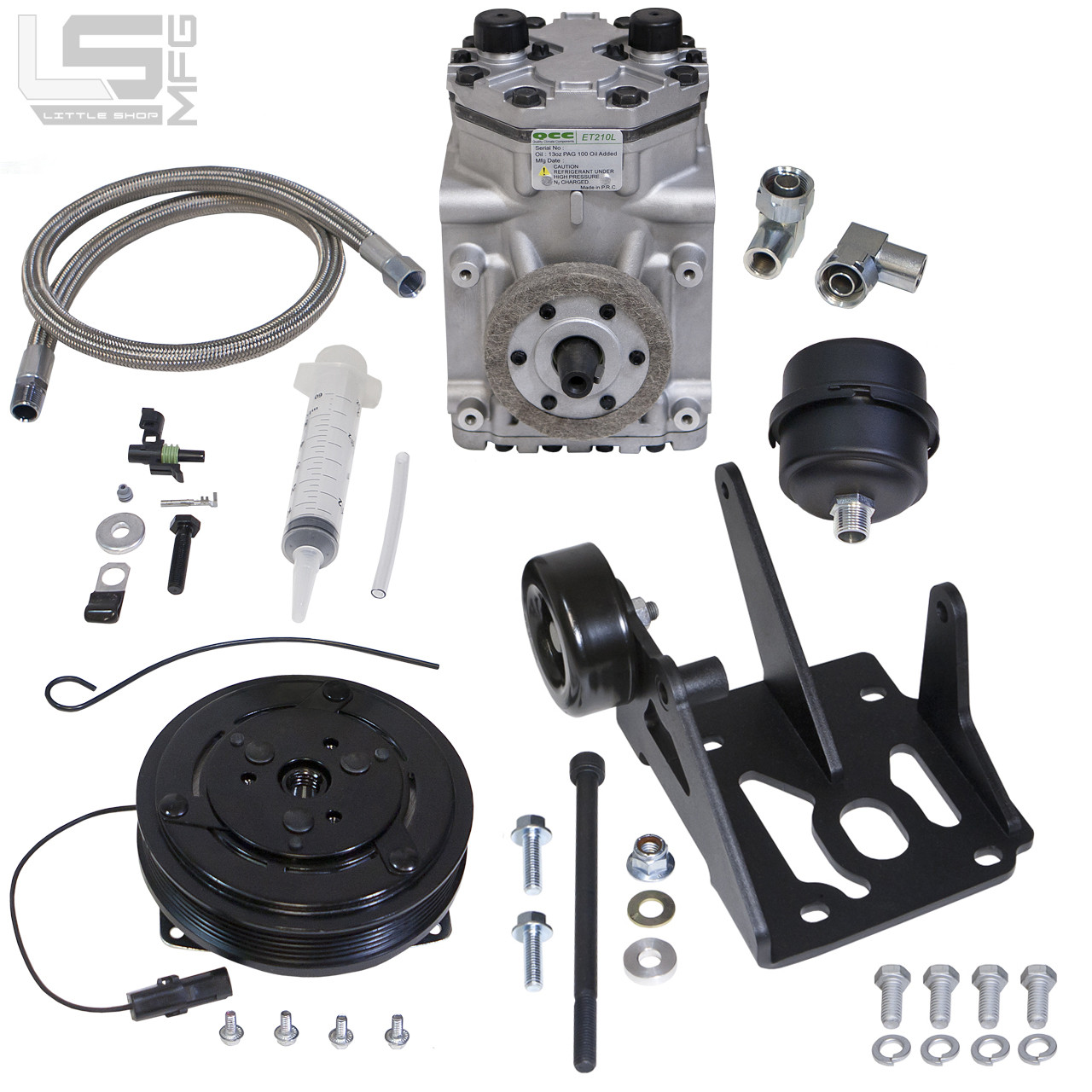 Ram 5.7 Belt Driven Compressor Kit 