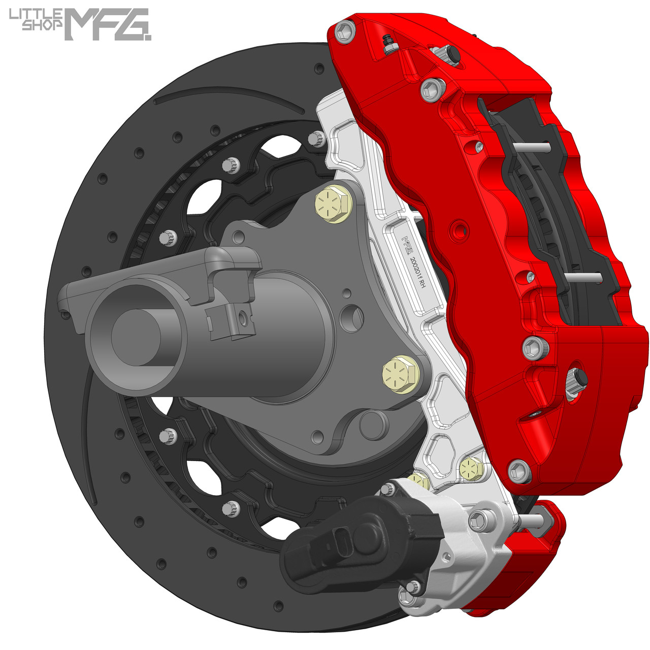 Pair (2) Front Or Rear Brake Calipers W/ Brackets For Chevy GMC Silverado Sierra 1500