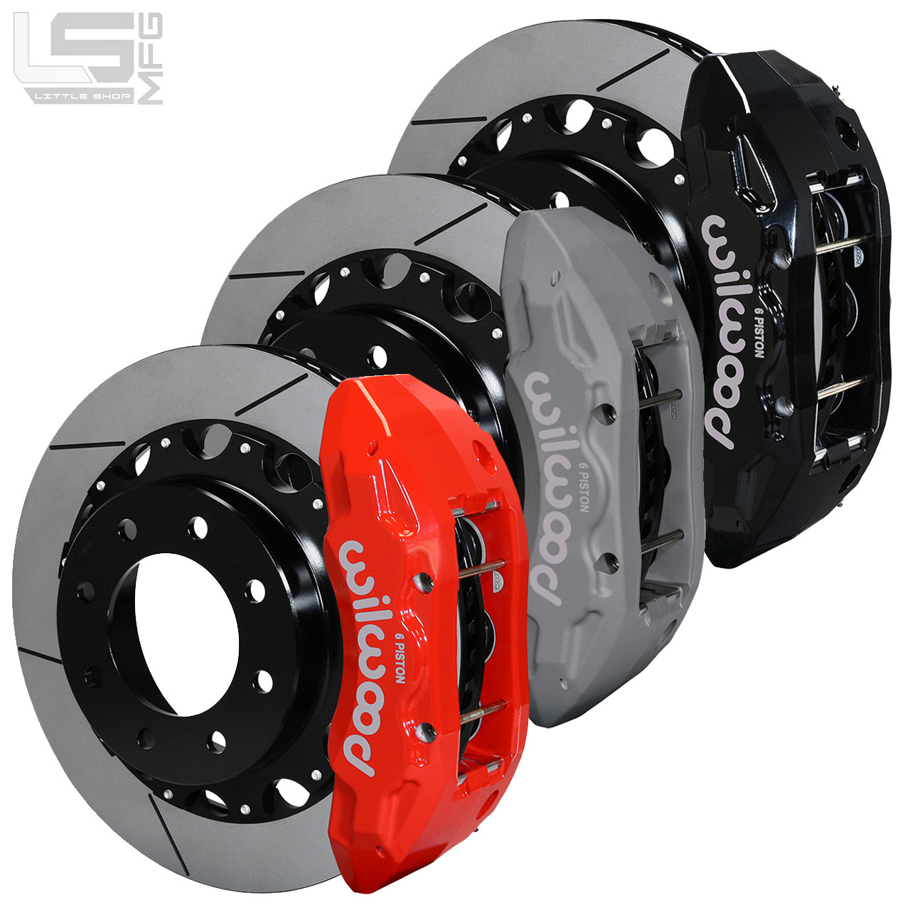 RAM 19Present 2500/3500 REAR 16" TX6 Big Brake Kit Little Shop Mfg