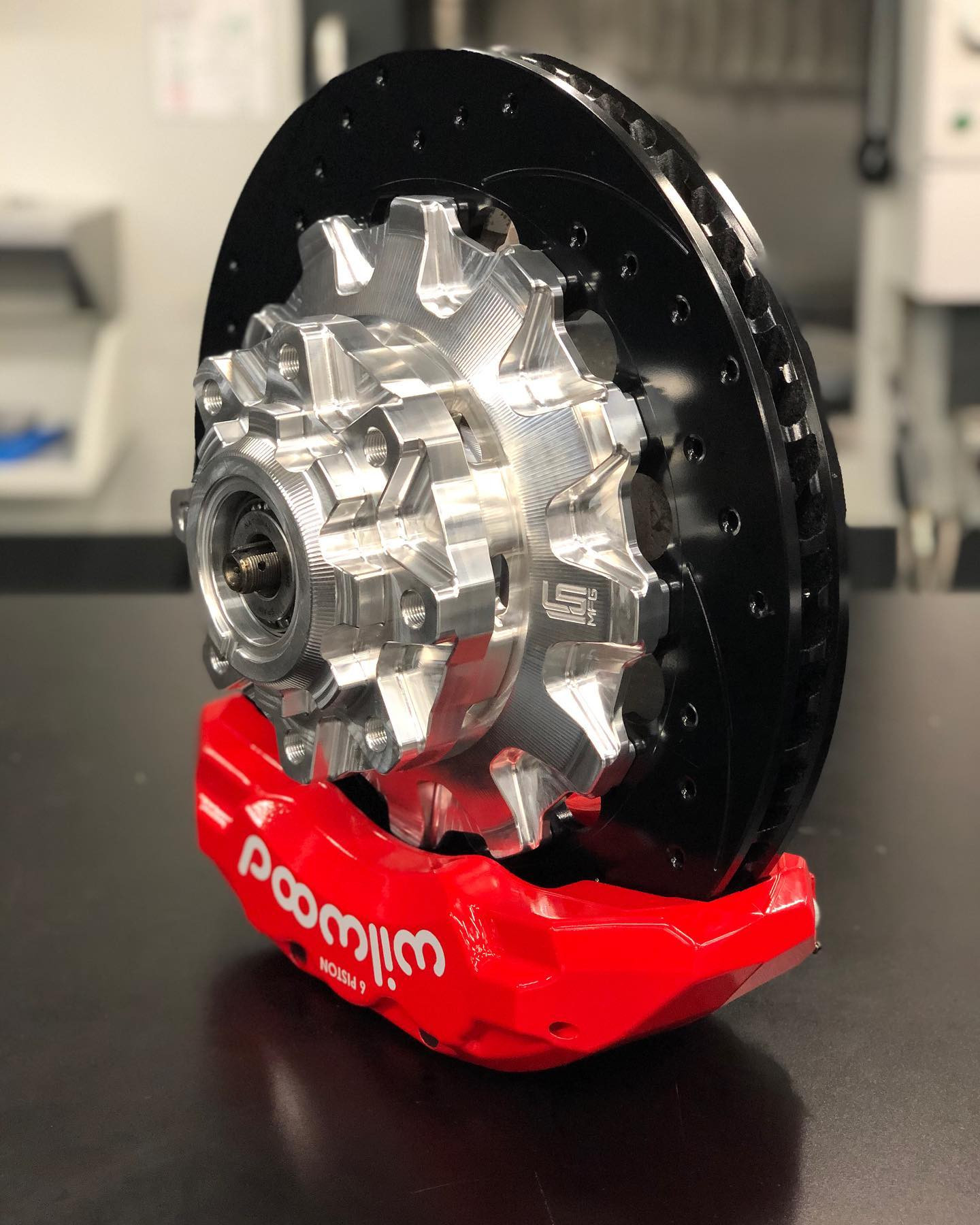 GM 7191 C20/C30 FRONT 16" Big Brake Kit Little Shop Mfg