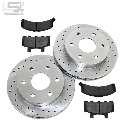 GM 6291 K10 / C10 Rear Disc Brakes (6lug) Little Shop Mfg