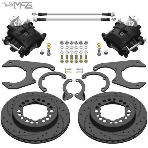 GM 62-91  K10 / C10 Rear Disc Brakes (6-lug)