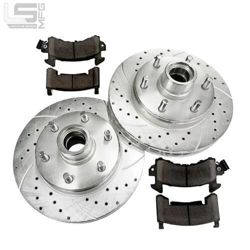 GM 88-00 C1500 6-Lug Swap Rotors - Little Shop Mfg