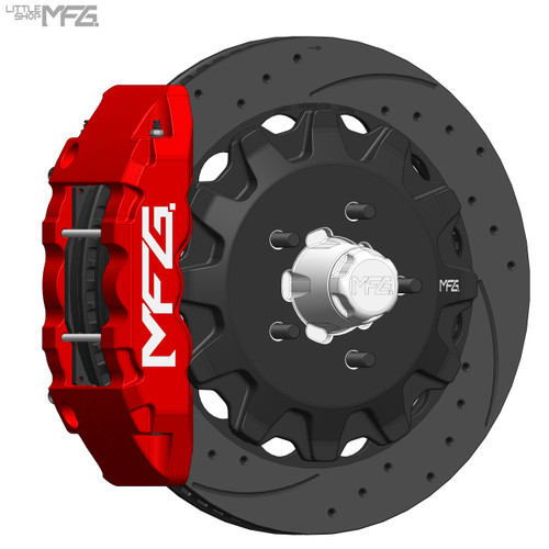 GM 60-87 C10 Front 16" Big Brake Kit (for CPP Modular Spindles)