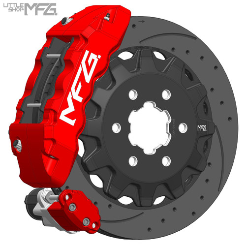 GM 19-Present Silverado/Sierra 1500 Rear 16" X6 Big Brake Kit