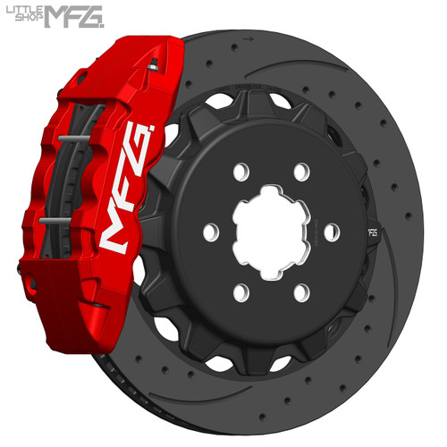Roadster Shop RS4 Rear 16" Big Brake Kit (6-Lug) 