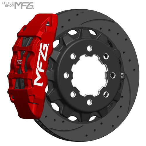 GM 73-99 8-Lug Rear 16" TC6 Big Brake Kit (For Dana 70 DRW Axles)