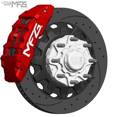 GM 88-00 C2500/C3500 16" C6 FRONT Big Brake Kit