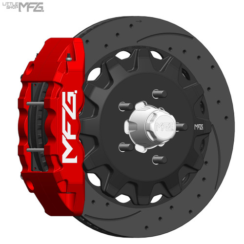GM 88-00 C1500 Front 16" Big Brake Kit (for for Belltech 2503/2504 Spindles)