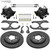GM 88-00 C1500 Rear Disc Brakes (5-lug, for 10" Drum Axles)