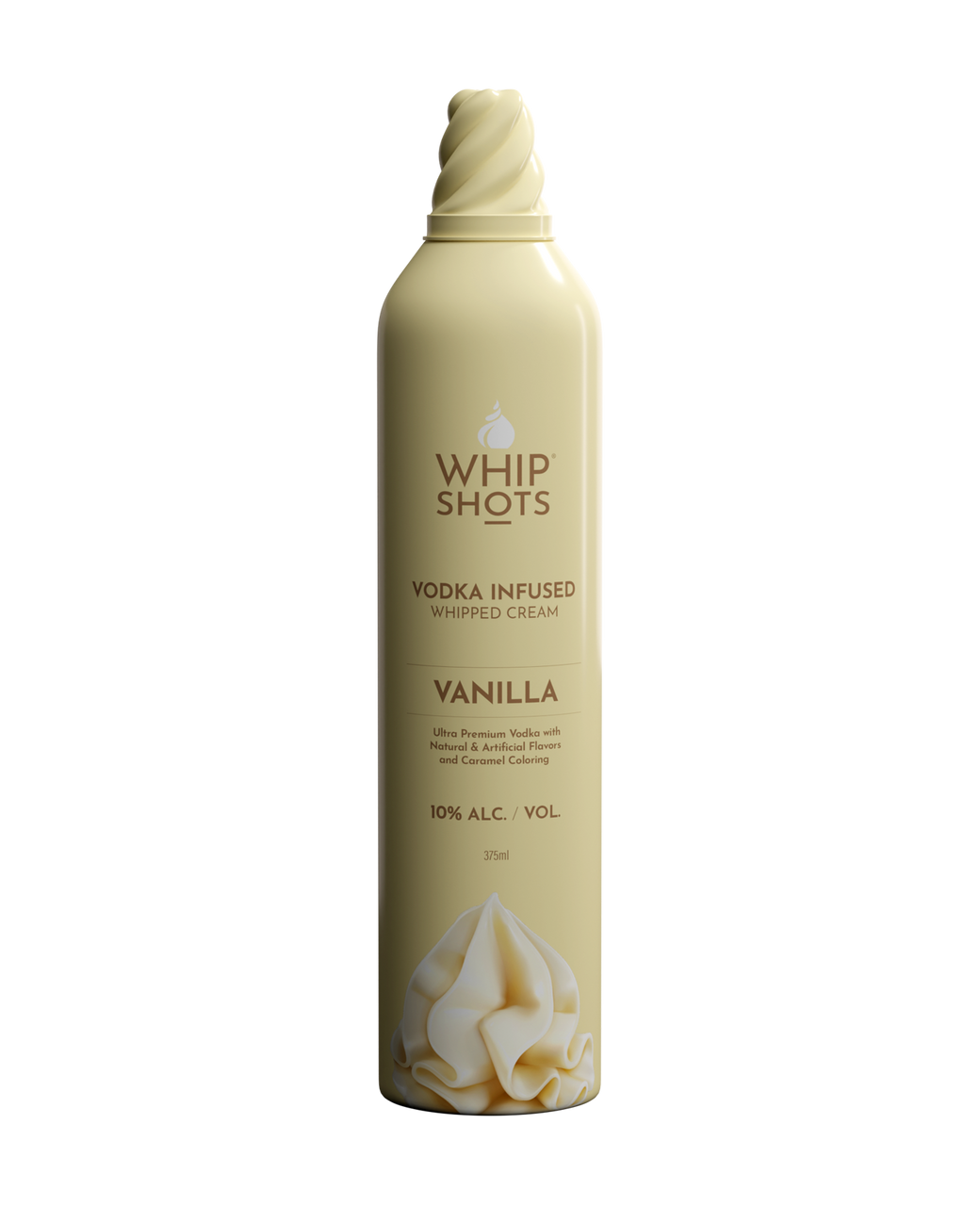 Whip Shots Vodka Infused Whipped Cream Bundle (375ml)