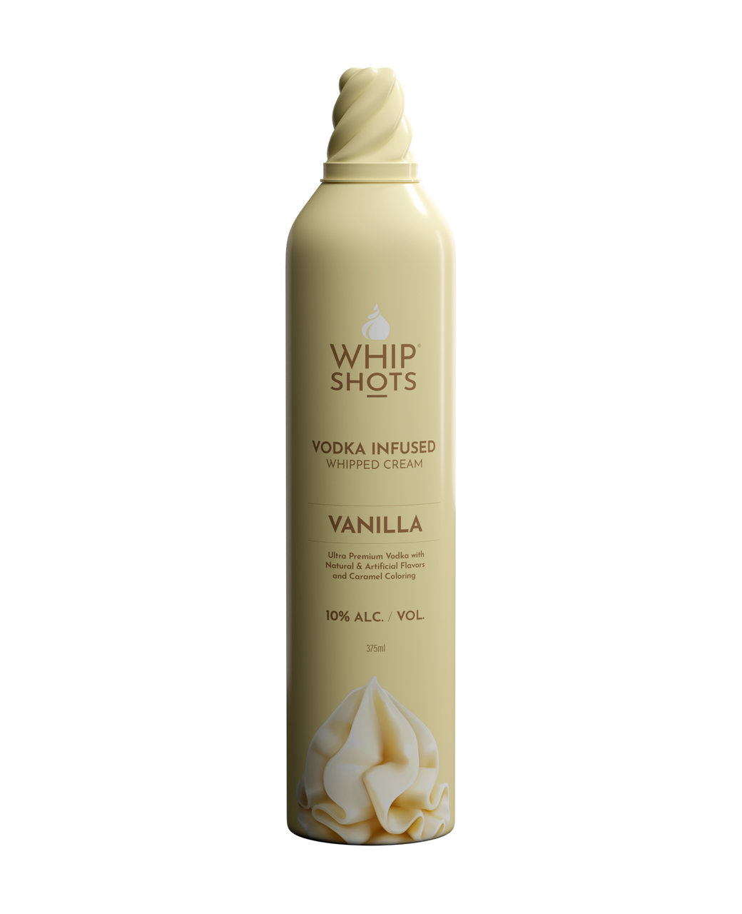 Whip Shots Caramel Vodka Infused Whipped Cream 375ml