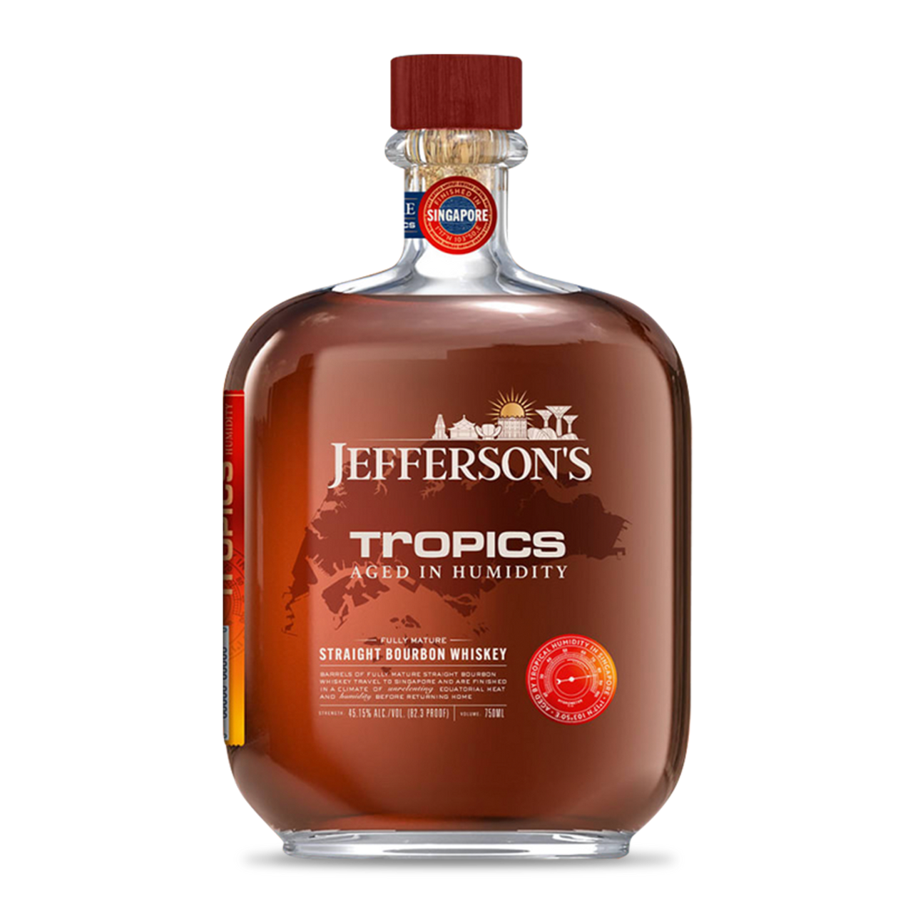 Jefferson's Tropics Singapore Straight Kentucky Bourbon Whiskey