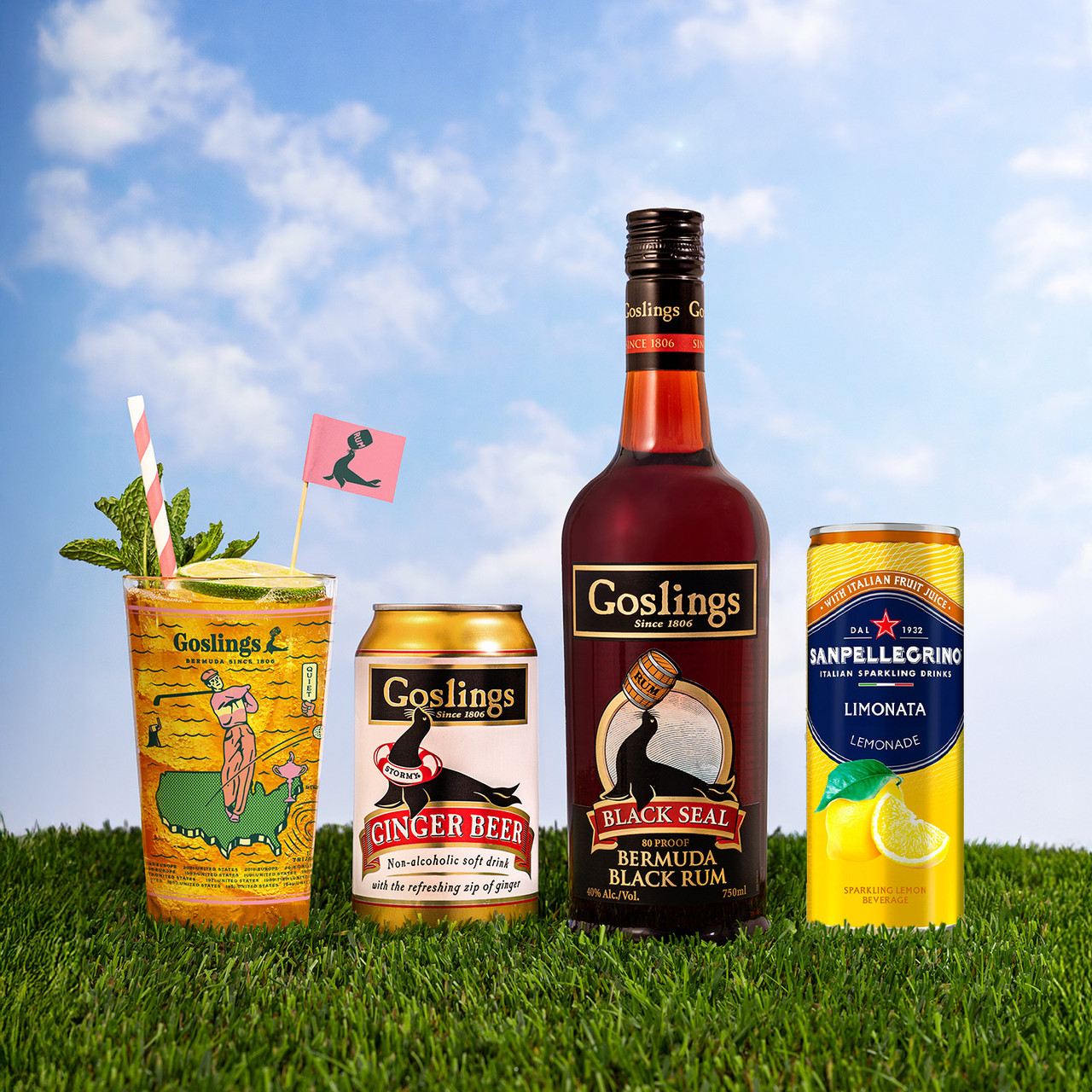 Goslings Southside Spritz Cocktail Kit - Spirits Network