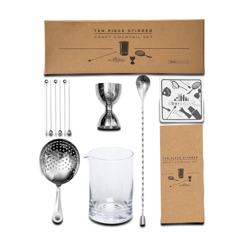 A Bar Above : Stirred Craft Cocktail Set (10pc)