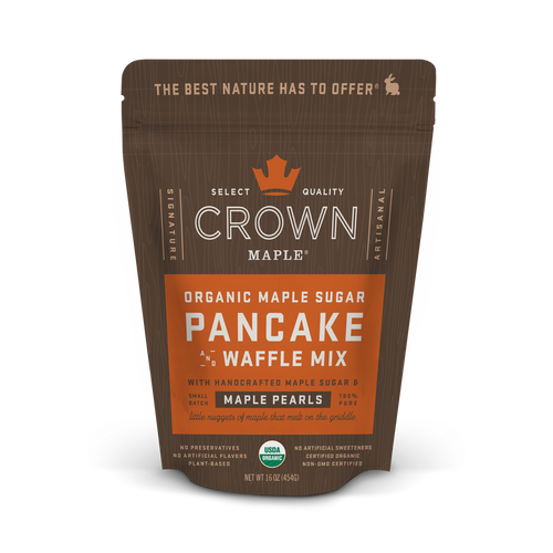 Crown Maple Organic Maple Sugar Pancake and Waffle Mix