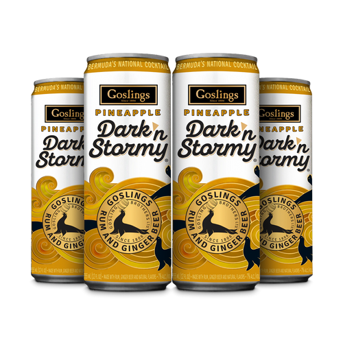 Goslings Pineapple Dark'n Stormy