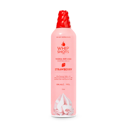 Whipshots Vodka Infused Whipped Cream Strawberry
