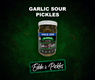 Eddie's Pickles-Garlic Sour Pickles