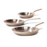 Made In 3-piece Stainless Clad Frying Pan Set