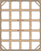 96x120 3D Pro Sausalito Canvas 2-1/2" #DS-96120