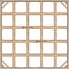 108x108 3D Pro Sausalito Canvas 3-1/2" #TS-108108