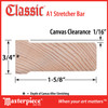 55 Inch Classic A1 Stretcher Bar 3/4" Deep #A1-55 55 Inch Classic A1 Stretcher Bar 3/4" Deep #A1-55